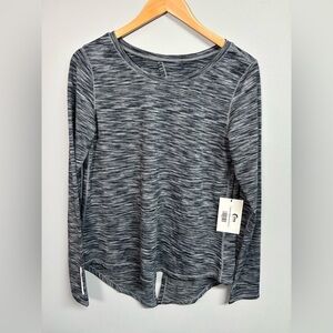 ZYIA Charcoal Long Sleeve Women's Top